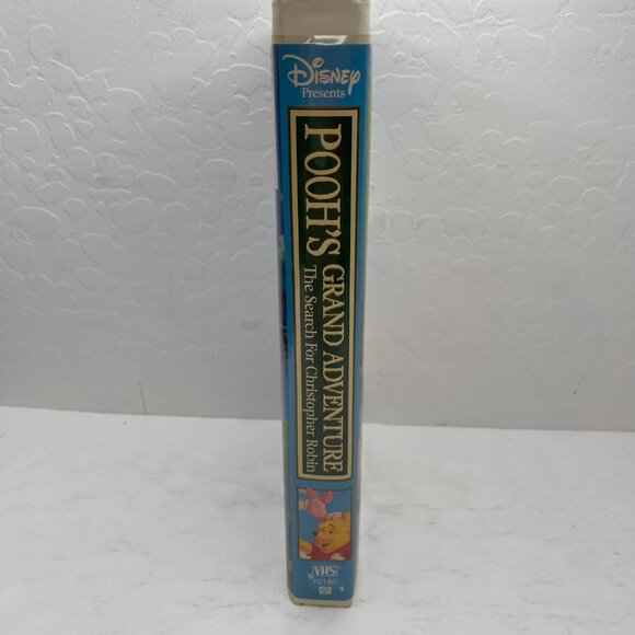 Disney Home Video Pooh's Grand Adventure Search Christopher Robin VHS Clamshell - Picture 7 of 9